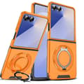 Skjutbart Camshield Ringhållare Telefonfodral Orange For Samsung Galaxy Z Flip7 5G