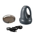 Pikkukuva 2 / 3: Sähköinen lumen- ja jäänraappa - Kannettava sähköraappa USB-latauksella Gray