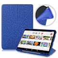 Miniatyrbild 1 av 3: Fodral för Samsung Galaxy Tab S7 Plus S7 Fe 12.4 tum med pennhållare, multifunktionellt stativ, bokfodral för Galaxy Tab S8 Plus S8+ BXJG Dark Blue Tab  S8  11 inch