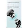 Miniatyrbild 3 av 5: Brusreducerande LED-display IPX7 Vattentäta Inbyggd Mikrofon In-Ear Bluetooth Hörlurar - Svart