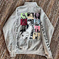 Miniatyrbillede 2 af 3: Taylor Swift The Eras Tour sweatshirt med lynlås, print, lange ærmer, rund hals, afslappet løs pullover, toppe, fan-gaver til mænd, kvinder, voksne, unisex xx.