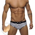 Miniatyrbild 1 av 5: Badkläder Herr Kalsonger | Badshorts Herr | Herr Badbyxor | Herr Låg Midja Trunk C1 black with pad L