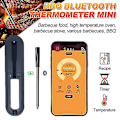 Miniatyrbild 3 av 5: Digital Kötttermometer Kök Trådlös Bluetooth Matlagning Grill Mattermometer