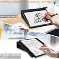 Miniatyrbild 5 av 5: Kobo Elipsa Fodral 360 Graders Rotation Ställ - Svart