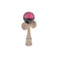 Miniatyrbillede 1 af 4: Træ Par Kendama Bold Børnelegetøj Balance Talent Legetøj Fuchsia Sort