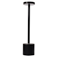 Miniatyrbillede 1 af 5: Bord Skrivebordslampe Led Berørings Dæmpbar Trådløs Soveværelse Natlampe Black