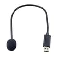 Mini USB-mikrofon för bärbar och stationär dator med svanhals för PC