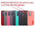 Miniatyrbilde 3 av 6: Anti-støv Støtte Fallbeskyttelse Deksel for Samsung Galaxy S23 Ultra 5G S 23 Plus S22 Ultra A54 A14 A13 A53 A04S 2 I 1 Veske Gray for Galaxy A04S
