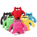 Miniatyrbild 1 av 3: Emotionellt Litet Monster Färgmonster Plyschleksak Docka 6 ST 6 PCS none