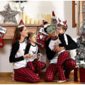Miniatyrbild 5 av 5: Söt Jul Huvud Hatt Toppar/hårband/glasögon Set, för Julfest set6