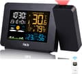 Trådlös termometer, hygrometer och väderstation med projektor
