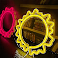 Miniatyrbild 3 av 5: Solskylt S Led Med Usb Eller Batteridriven R För Barnsäng Bar Restnt Speldag B