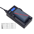 Miniatyrbillede 1 af 5: Usb Batterioplader Kompatibel Jvc Gz-mg630aek Everio Gz-ms100 Ms120 Hdd Camcorder