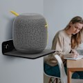 Miniatyrbillede 5 af 10: Højttaler vægmontering Hylde Højttalerbeslag SORT sort black