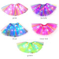 Miniatyrbillede 2 af 3: Lysende LED Tutu Nederdel Til Piger 2-12 År, Elastisk 3-Lags Lys Prinsesse LED Danse Nederdel