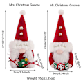 Miniatyrbilde 2 av 5: Rottefigur Gnom Nisse Rotter N Tomte Hjem Rotte. (rød) (2 stk)