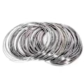 Miniatyrbillede 5 af 6: 100M~1M Rustfrit Fjedervir Hard Wire Diameter 0,02/0,3/0,4/0,5/0,6/0,8/1,5/2,5/3 Mm Fjedervir af stål