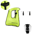 Miniatyrbillede 4 af 6: Redningsvest Snorkelvest SORT black