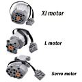 Miniatyrbild 2 av 5: Tekniska Delar Konstruktionsmotor Xl-Motor 8882 Motor för Elektriska Funktioner Konstruktion Monteringsleksaksdel