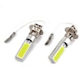 Miniatyrbilde 1 av 3: stk H3 15W LED COB DRL pære hvit Xenon frontlykt