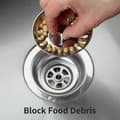 Miniatyrbilde 4 av 5: {YM}Kitchen sink strainer, sink strainer stopper filter with adjustable