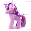 Pikkukuva 7 / 7: 5 kpl 22 cm My Little Pony, Vintage Pony -lahjoja tytöille ja pojille, Yksisarvispehmoleluja, pojille ja tytöille alle 3-vuotiaille