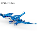 Pikkukuva 1 / 3: Jurassic Dinosaur World -sarjan rakennuspalikat Triceratops Isot hahmot|palikat Frost pterosaurs