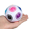 Pikkukuva 5 / 5: Luova Magic Rainbow Ball Cube -nopeuspalapallolelut WHITE