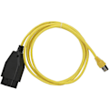 Miniatyrbild 8 av 8: Ethernet till OBD-kabel, OBD2-kabel Ethernet till OBD-kabel ENET-gränssnitt Datakodning Diagnostikverktyg Lämplig för F/1/3/5/7-serien