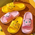 Miniatyrbild 3 av 5: Pikachu sommartofflor för barn inomhus - Perfekt