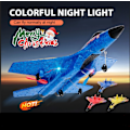 Miniatyrbild 1 av 6: Gravity Glider, Gravity Glider, Glidflygplan för barn, RC-flygplan julklapp RED