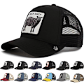Miniatyrbillede 2 af 2: Animal Farm Trucker Mesh Baseball Hat Goorin Bros Style Snapback Cap Hip Hop Mænds Hat