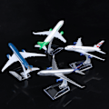 Miniatyrbild 5 av 8: Original Modell A380 Airbus Flygplansmodell Diecast Modell FedEx One Size FedEx FedEx One Size