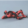 Miniatyrbild 1 av 6: 7cm X-MAN DeadPool Superhjälte Söt version Figur Modell Leksaker Bilhänge 3 pack by bag