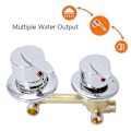 Miniatyrbillede 2 af 4: Way Shower Armatur Kontrol Messing Brusebad Armaturer Mixer Brusekabine