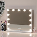 Pikkukuva 1 / 3: 52x42cm meikkipeili 12 LED-lampulla Newway (vain lamppu)_bd -1214-64