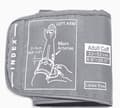 Extra Stort Blodtrycksmanschett - 22-52CM Extra Långt Armband (Ljusgrå) Ersättningsarmmonitor för Stora Armar