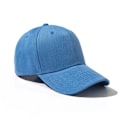 Pikkukuva 1 / 6: Unisex Lippalakki Yksivärinen Kaareva Aurinkolippa Ulkoiluun Pölytiivis Baseball-lippis Muodikas Säädettävä Vapaa-ajan Lippis Miehille Naisille Light Blue One Size