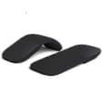 Microsoft Arc Mouse Bluetooth-mus för PC-bärbara datorer Kompatibel Windows Mac Chrome OS (tunn lätt transportabel taktil) - Svart