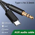 Pikkukuva 2 / 8: Aux-kaapeli Type C USB-C - 3,5 mm:n liitin matkapuhelinlisävarusteille
