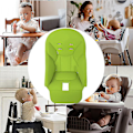 Miniatyrbillede 5 af 5: Baby Højstolspude, Blød PU Læder PudeKompatibel med Peg Perego Kosmic-xdd