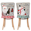 Miniatyrbild 1 av 5: Julstolsöverdrag, Stolsryggskydd Julmatsstolsöverdrag Stolsöverdrag, Tomtehatt Jul Hem Middagsbord Julstolsöverdrag För C