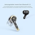 Miniatyrbillede 4 af 6: Aktiv støjreducerende hovedtelefoner, in-ear hovedtelefoner med Bluetooth