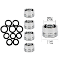 Miniatyrbillede 1 af 5: Stk. Vandhane Adapter Sæt Køkken Han Hun Messing Vandhane Adapter Vandrenser Belufter Konnektor Messing Belufter Adapter-2-