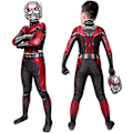 Pikkukuva 2 / 5: Ant-Man -asu lasten cosplay-asu poikien puku karnevaaliasu haalarilla ja maskilla