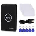 Rfid Nfc Kopieringsapparat Duplicator Nyckelbricka Smartkortläsare Skrivare 13.56mhz Krypterad Programmerare Us black