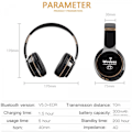Pikkukuva 5 / 5: Langattomat kuulokkeet Bluetooth-kuulokkeet kokoontaitettavat stereokuulokkeet pelikuulokkeet mikrofonilla PC-matkapuhelimelle MP3 |