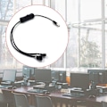 Pikkukuva 2 / 5: 40cm USB - 3-nastainen / 4-nastainen PWM 5V tuulettimen virtasovitin kaapeli virtakytkimellä