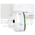 Miniatyrbild 5 av 5: WiFi Förstärkare 2023 - Nyaste, med Ethernet-port, Snabb Installation, Trådlös Signal Förstärkare för Hemmet