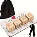 Miniatyrbilde 1 av 4: Date Dice, Take Out Dice for par, Portabelt terningesett i tre for par, voksne kvinner, menn